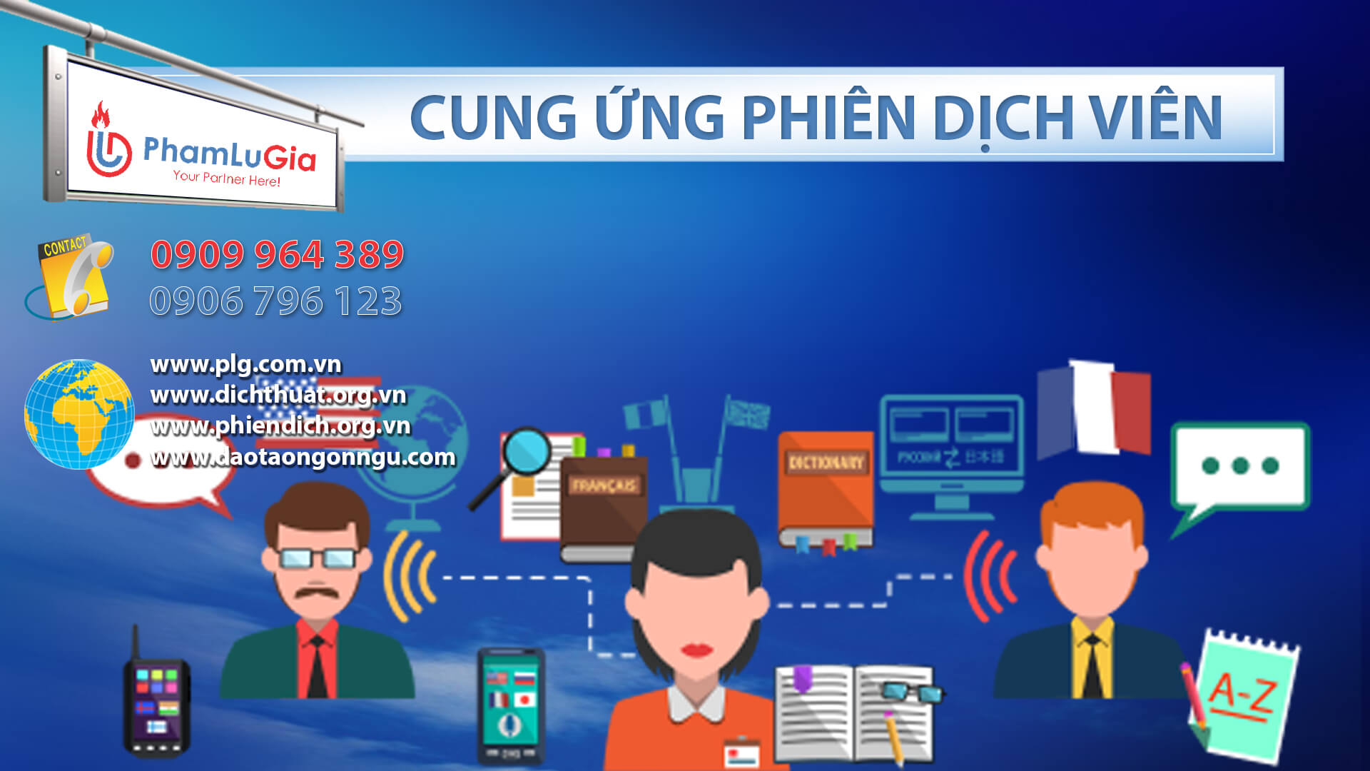 Cung ứng phiên dịch viên chuyên nghiệp