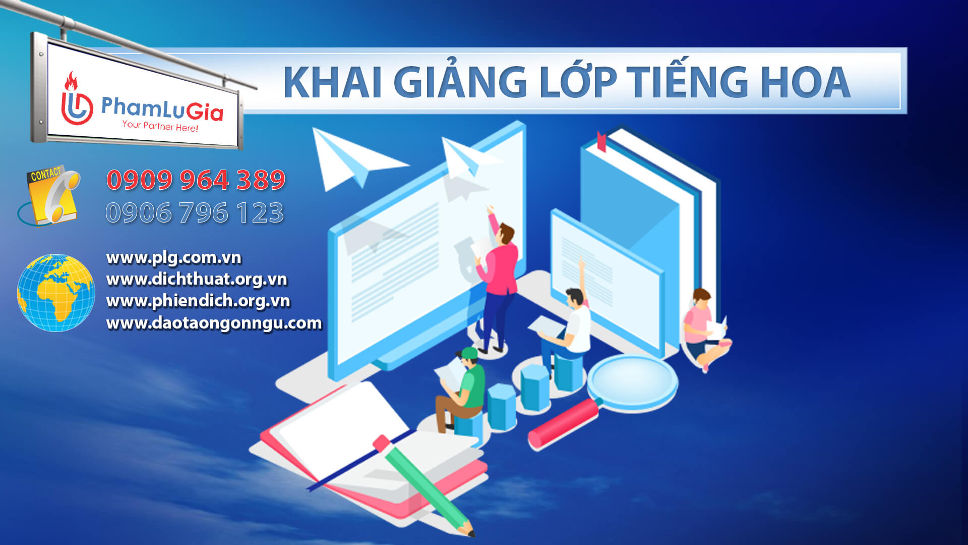 Khai giảng lớp học tiếng Trung (Tiếng Hoa)